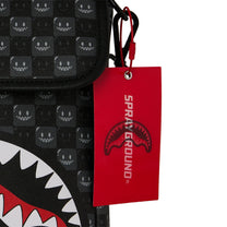 Bolso Sprayground Unisex Sharks In Paris WTF Messenger Sling Multicolor
