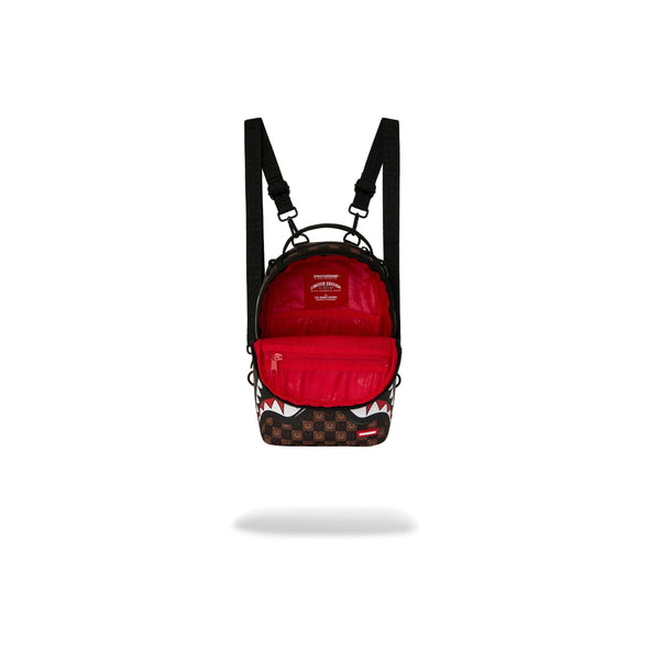 Mochila Sprayground Unisex Shark Mouth Marron