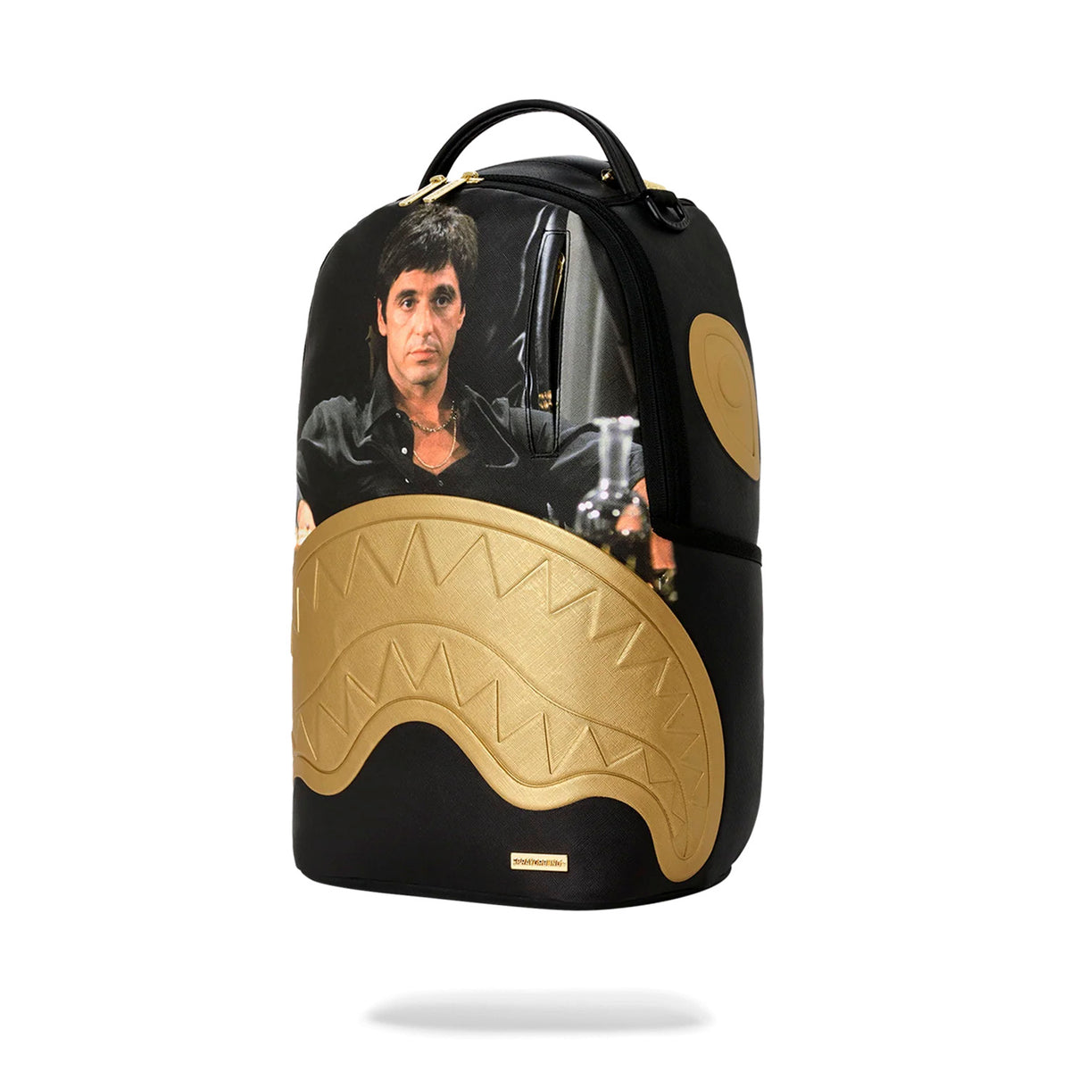 Mochila Urbano Unisex Sprayground Scarface Gold Embossed