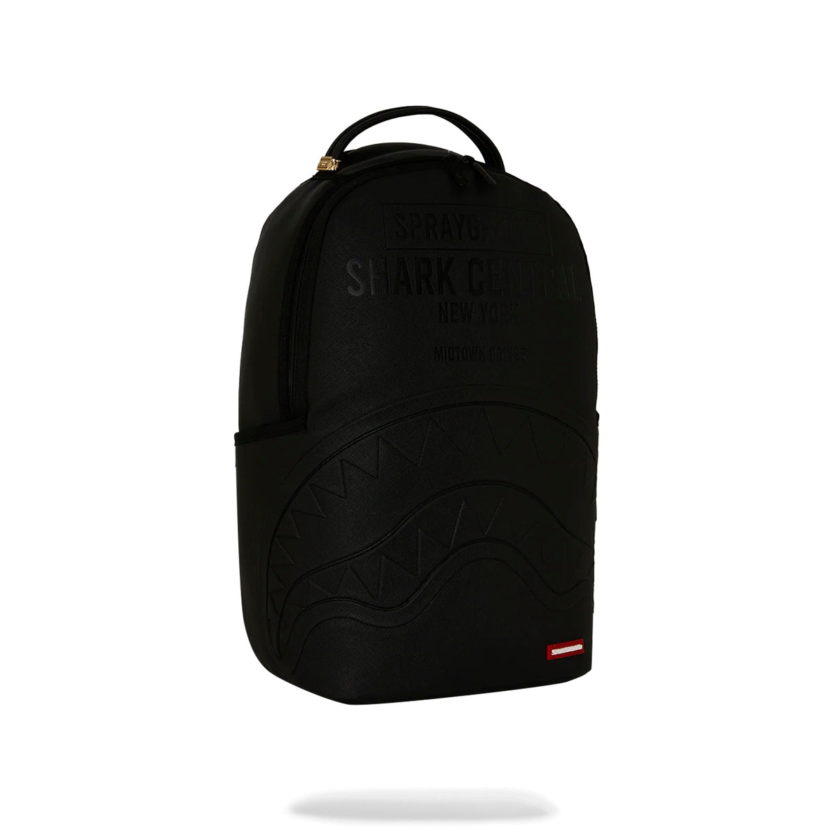 Mochila Sprayground Unisex Shark Central Embossed Negro