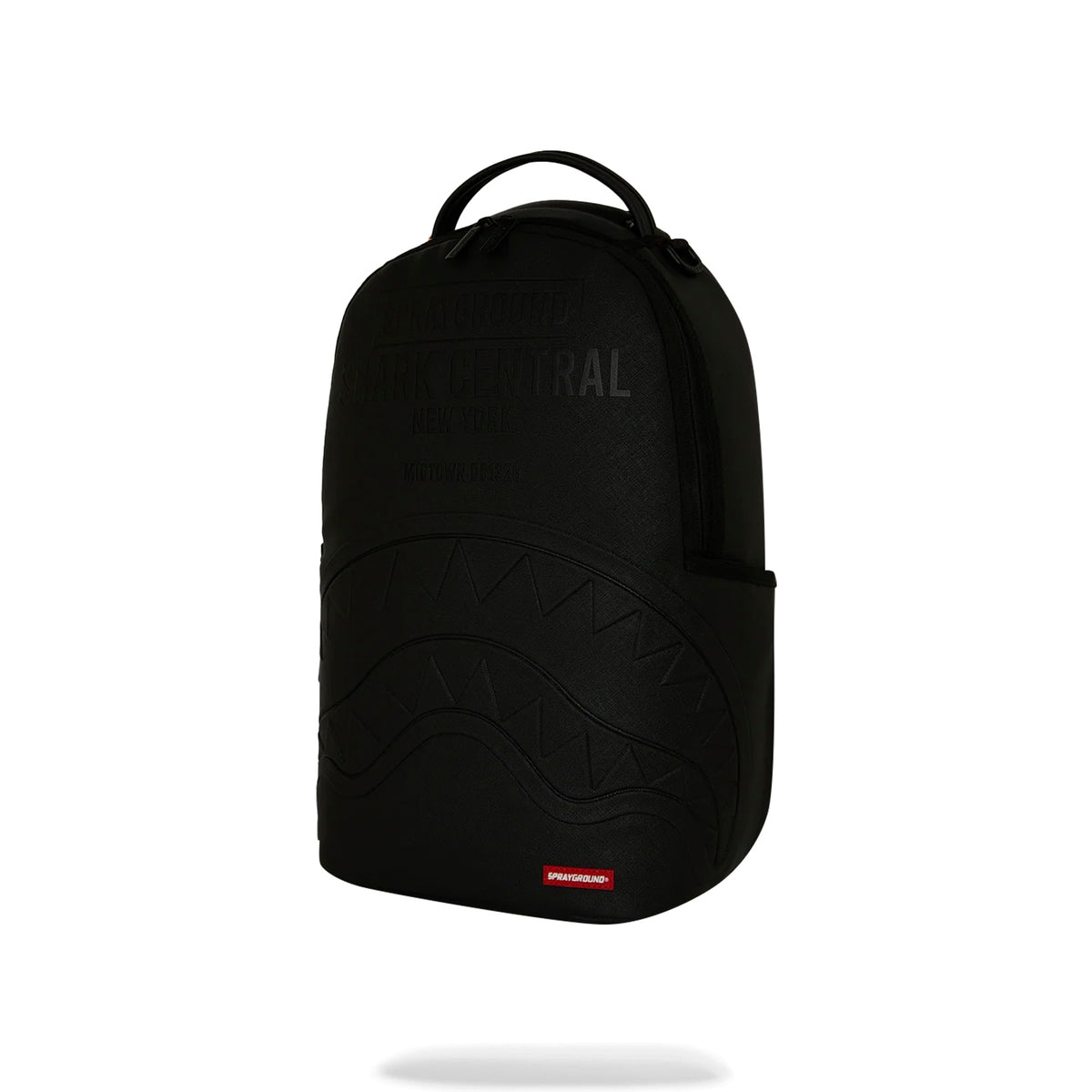 Mochila Sprayground Unisex Shark Central Embossed Negro