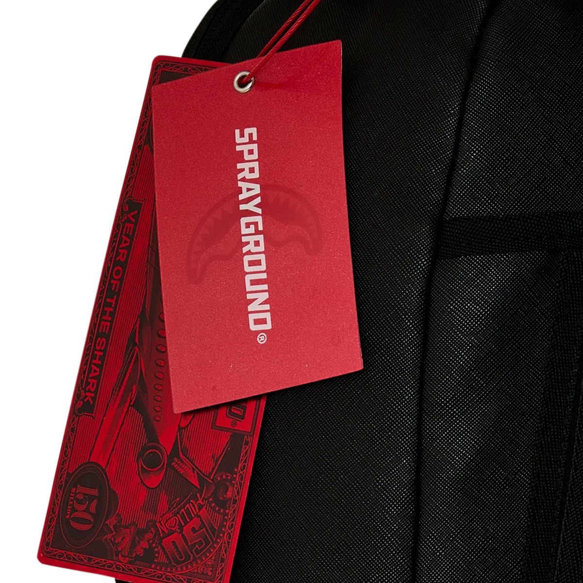 Mochila Sprayground Unisex Shark Central Embossed Negro