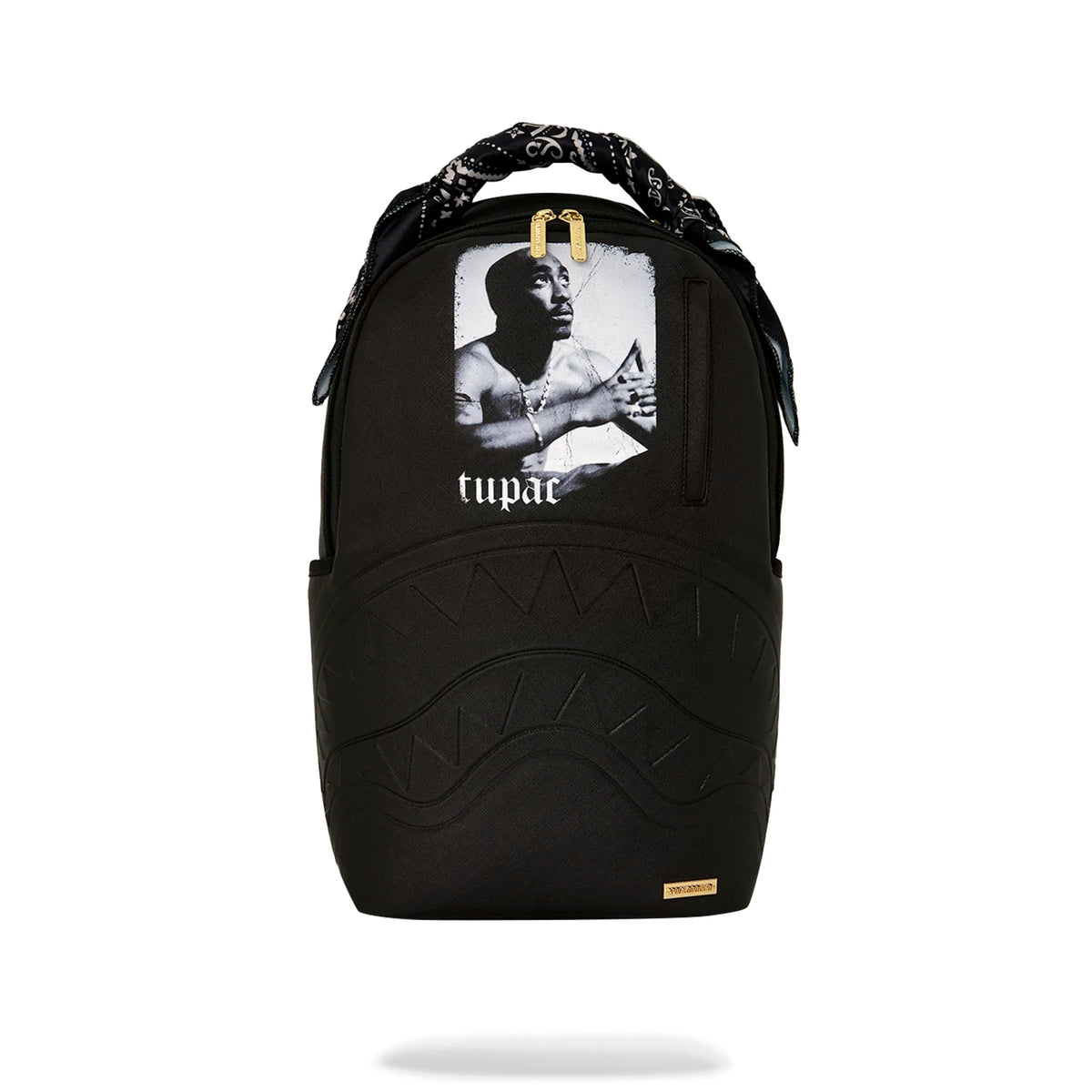 Mochila Sprayground Unisex Tupac Shark Negro