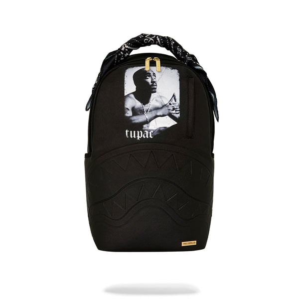 Mochila Sprayground Unisex Tupac Shark Negro