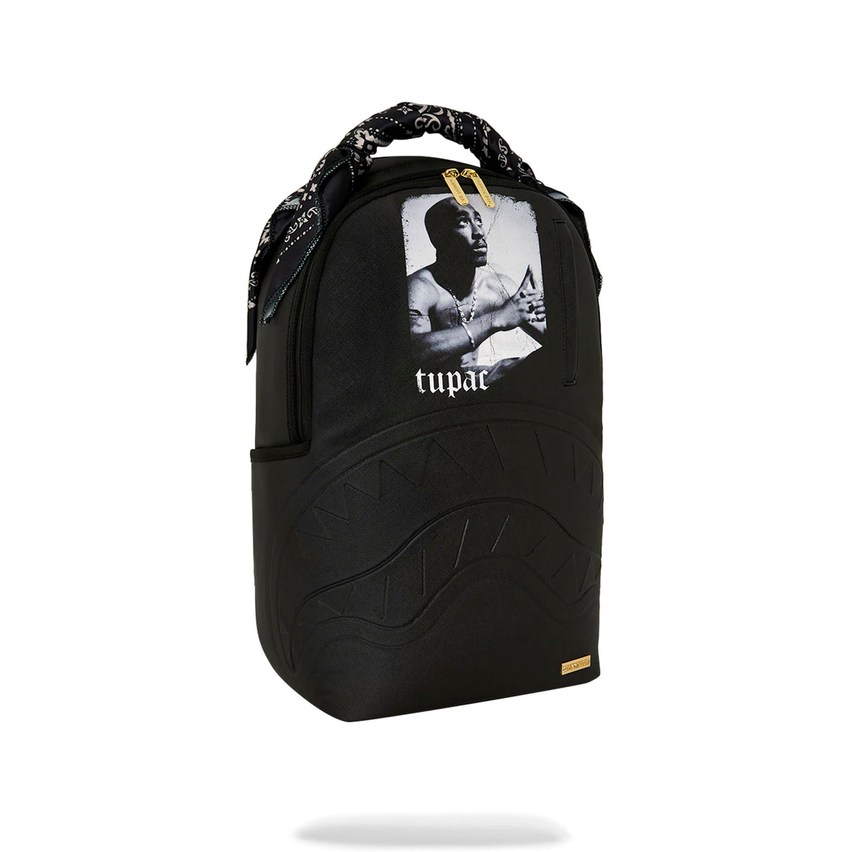 Mochila Sprayground Unisex Tupac Shark Negro