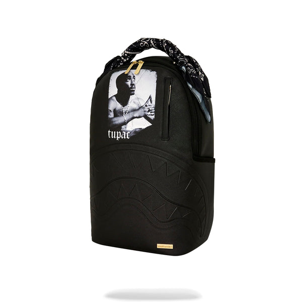 Mochila Sprayground Unisex Tupac Shark Negro