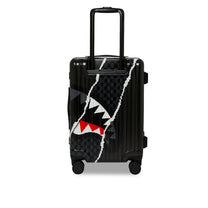 Maletin Sprayground Unisex Center Rip Revealing Gray Check Carry-On Luggage Multicolor