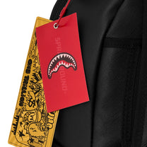 Mochila Sprayground Unisex Mini Black Toon Shark Negro