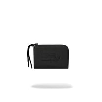 Billetera Sprayground Unisex Blacked Out Embossed Gold Tooth Negro