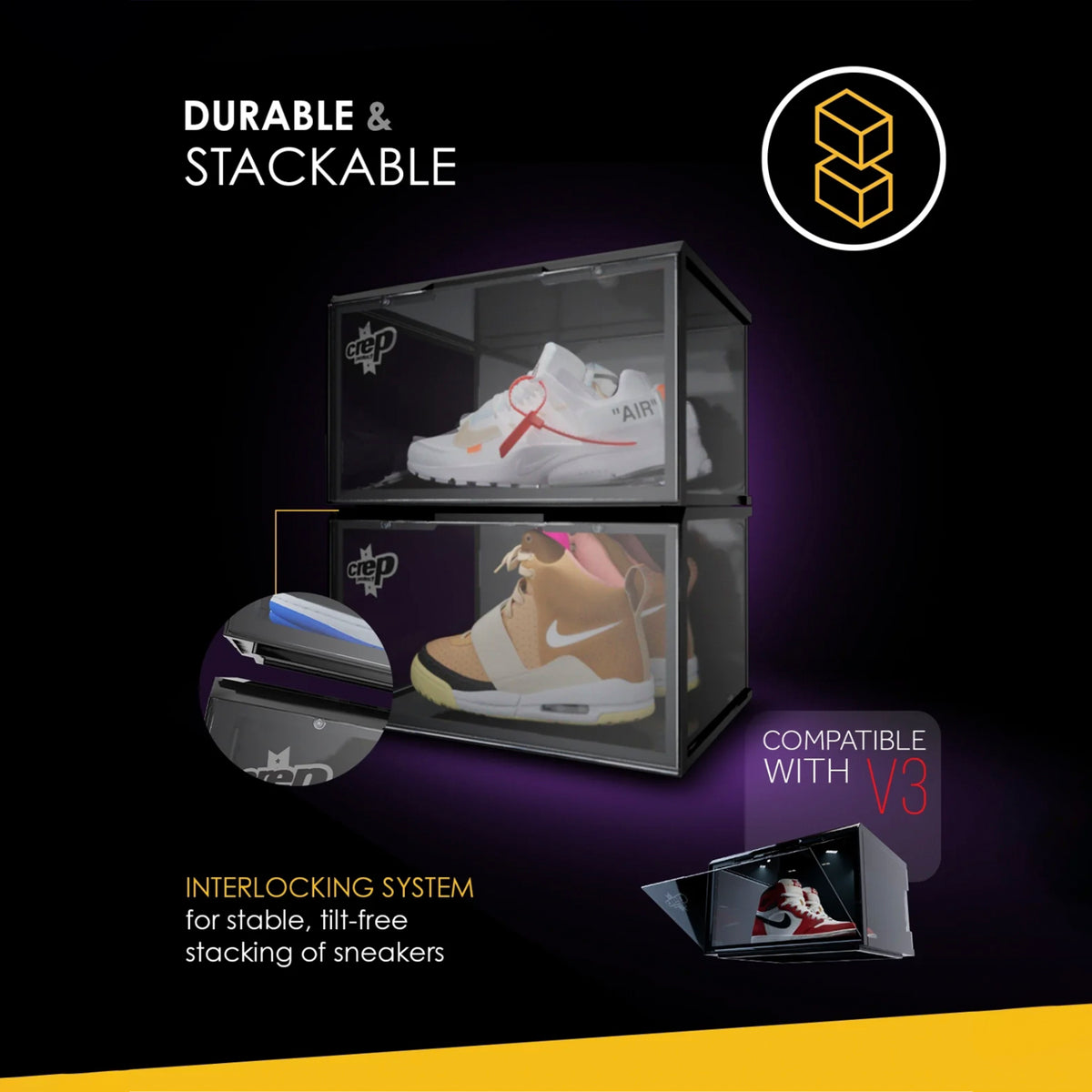Crep Protect Crates White