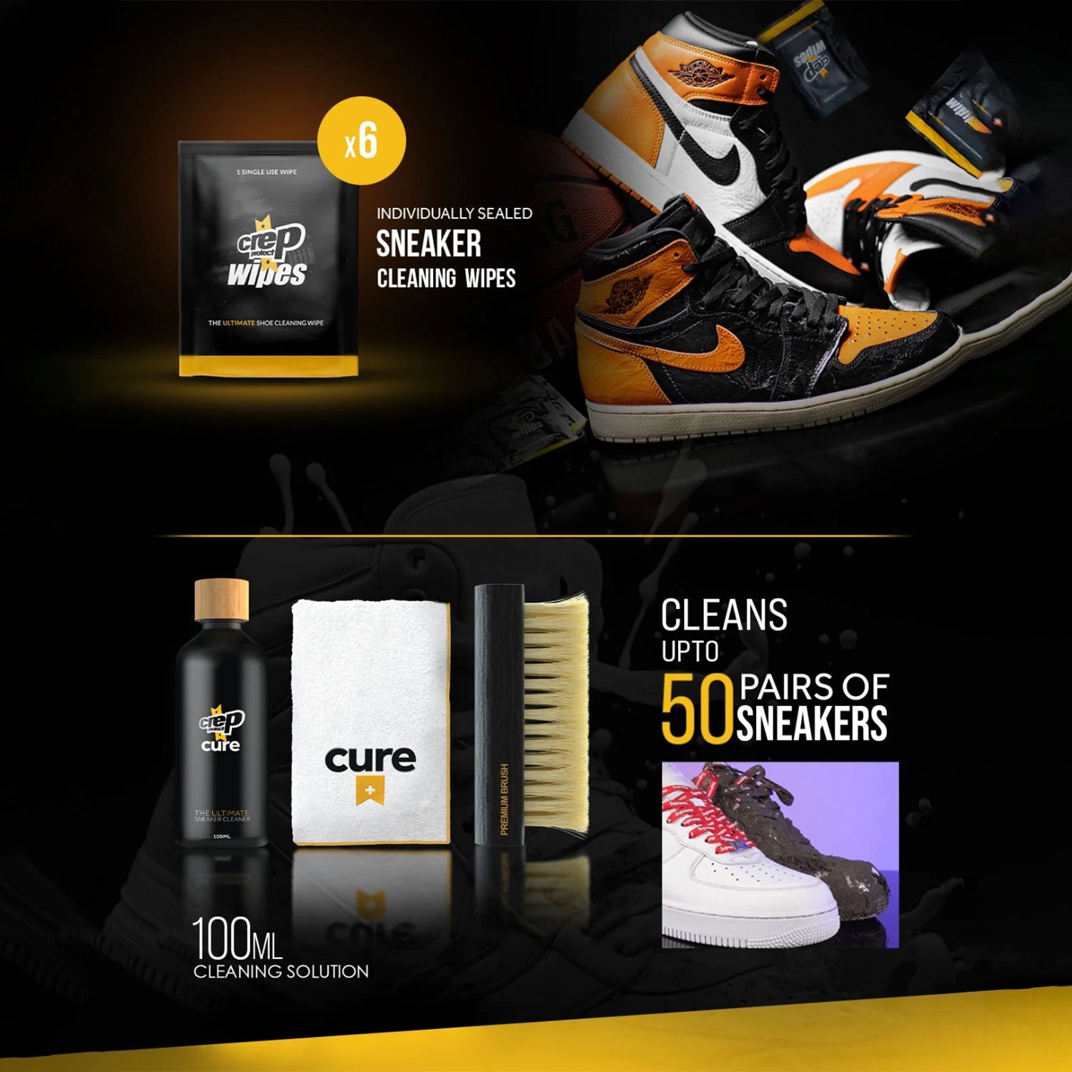 Kit Premium de Limpieza Crep Protect - Tubo