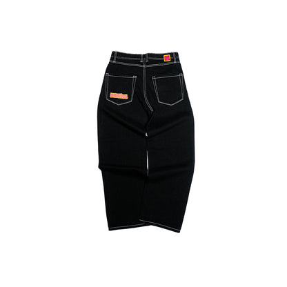Pantalones Urbano Unisex Limitless Black Denim Pants color Negro Tendencia - código Lbdp 28-36