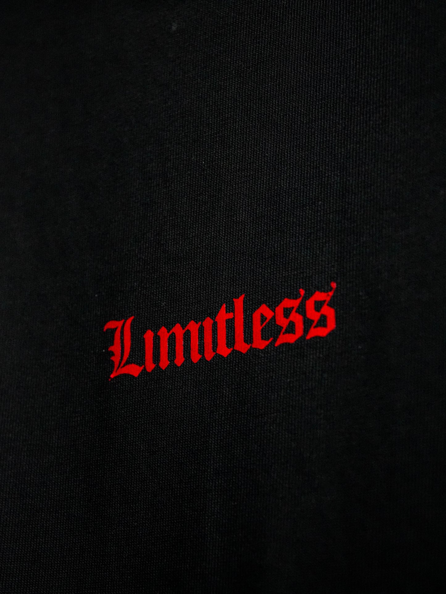 Polos Urbano Unisex Limitless T-Shirt Holy Shirt Black Edition color Negro Original - código Lhsbe S-Xl