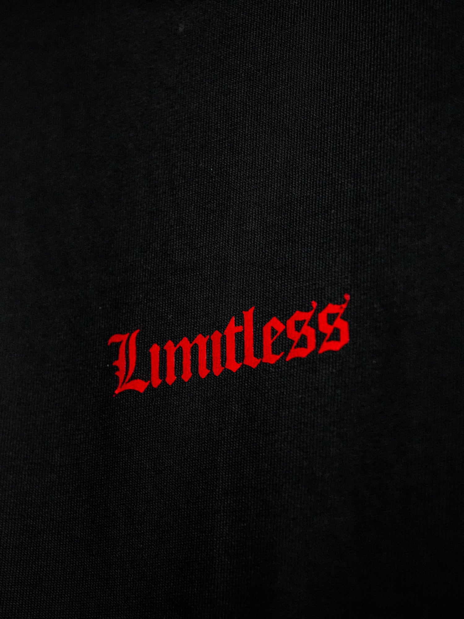 Polos Urbano Unisex Limitless T-Shirt Holy Shirt Black Edition color Negro Original - código Lhsbe S-Xl