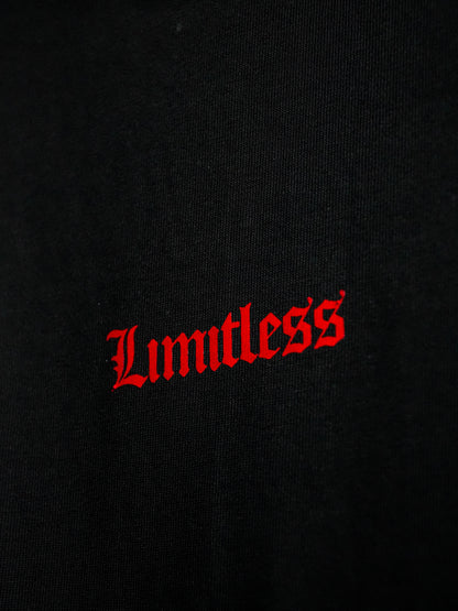 Polos Urbano Unisex Limitless T-Shirt Holy Shirt Black Edition color Negro Original - código Lhsbe S-Xl