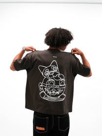 Polos Urbano Unisex Limitless T-Shirt Chocolate Dog Over