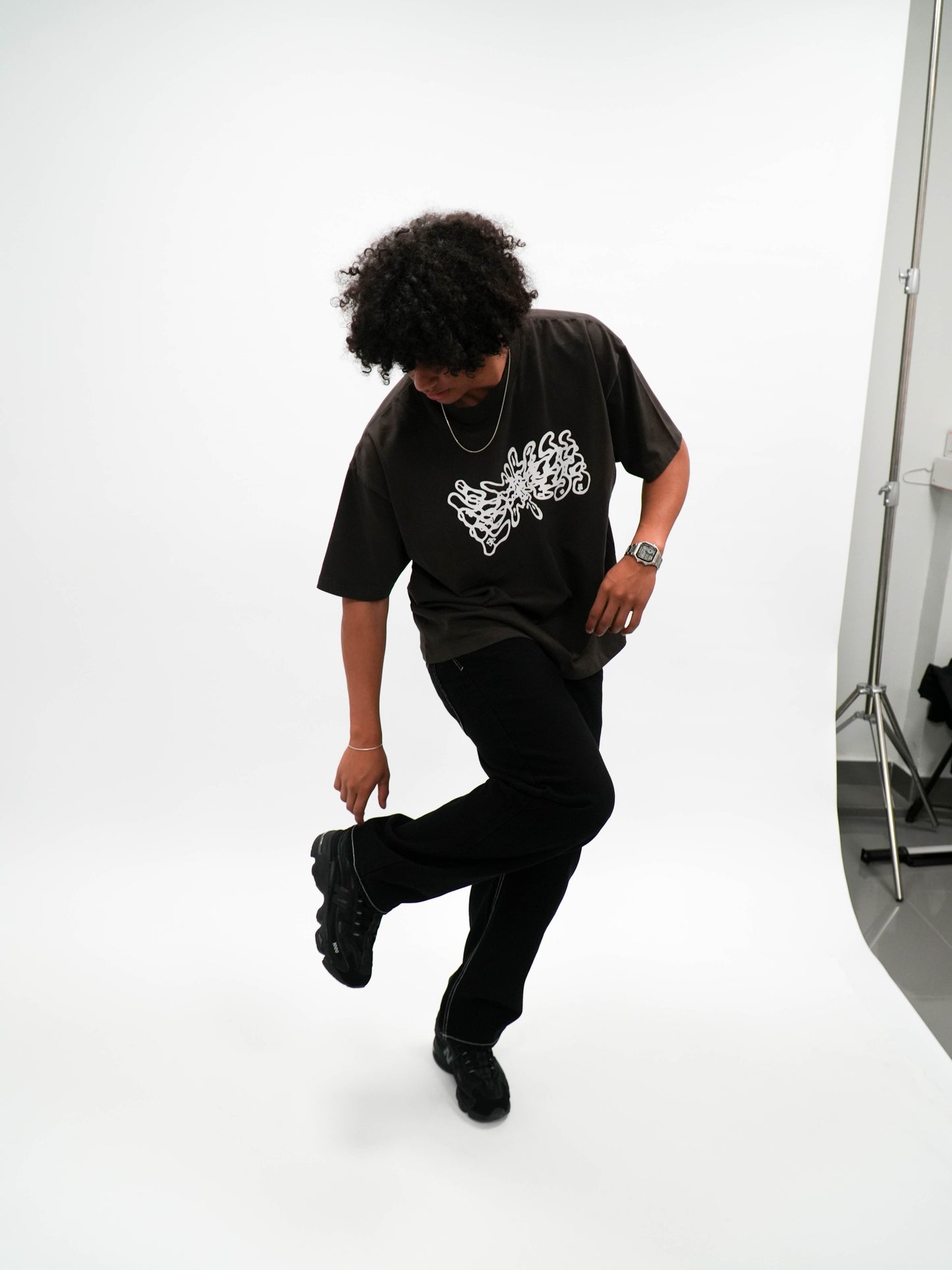 Polos Urbano Unisex Limitless T-Shirt Chocolate Dog Over