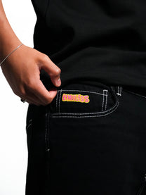 Pantalones Urbano Unisex Limitless Black Denim Pants color Negro Moda Urbana - código Lbdp 28-36