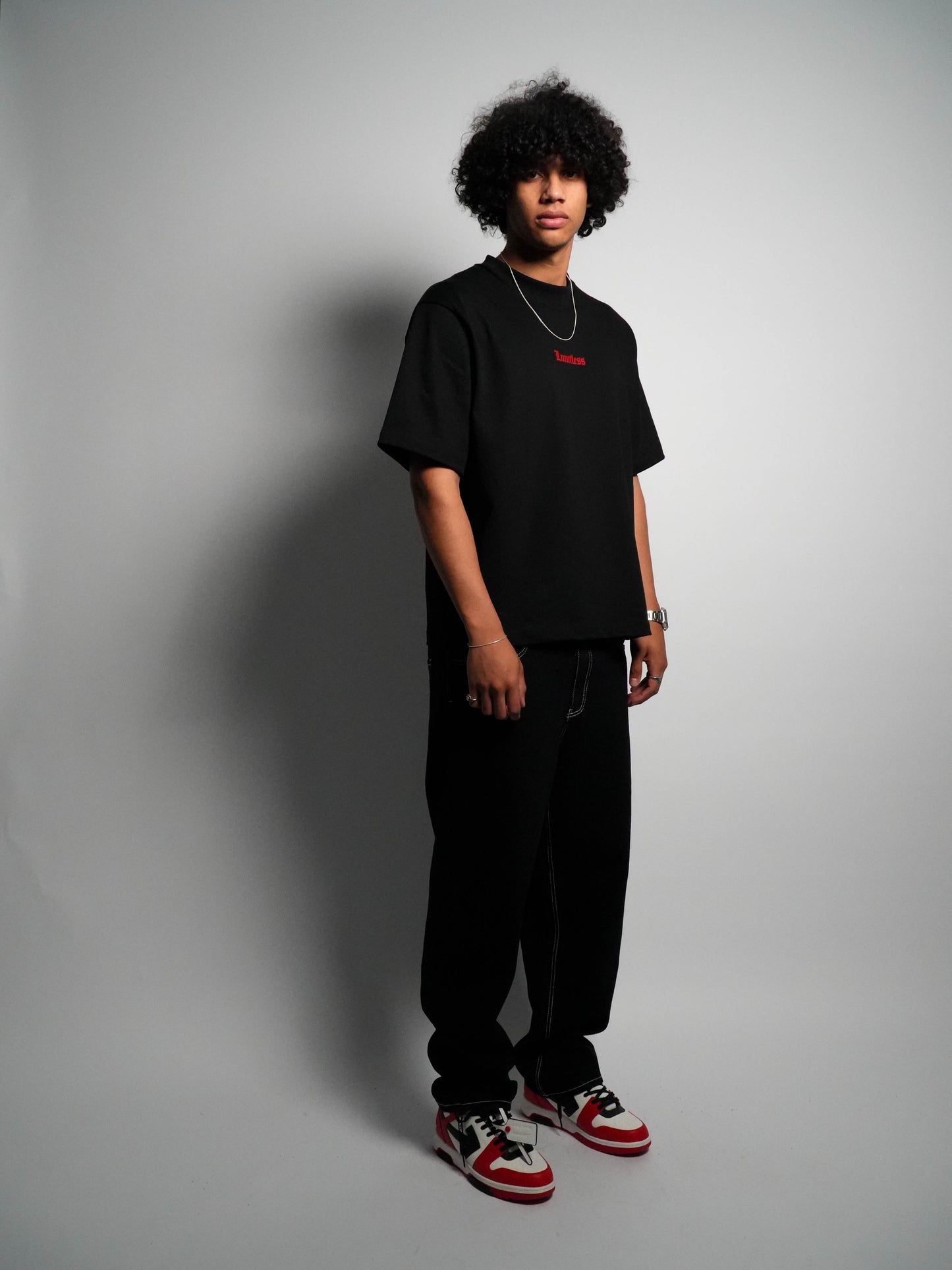 Pantalones Urbano Unisex Limitless Black Denim Pants color Negro Prendas Lifestyle - código Lbdp 28-36