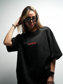 Polos Urbano Unisex Limitless T-Shirt Holy Shirt Black Edition color Negro Moda Urbana - código Lhsbe S-Xl