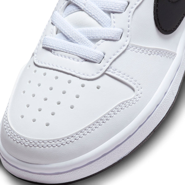 Zapatillas Nike Pre Escolar Court Borough Low Recraft Blanco