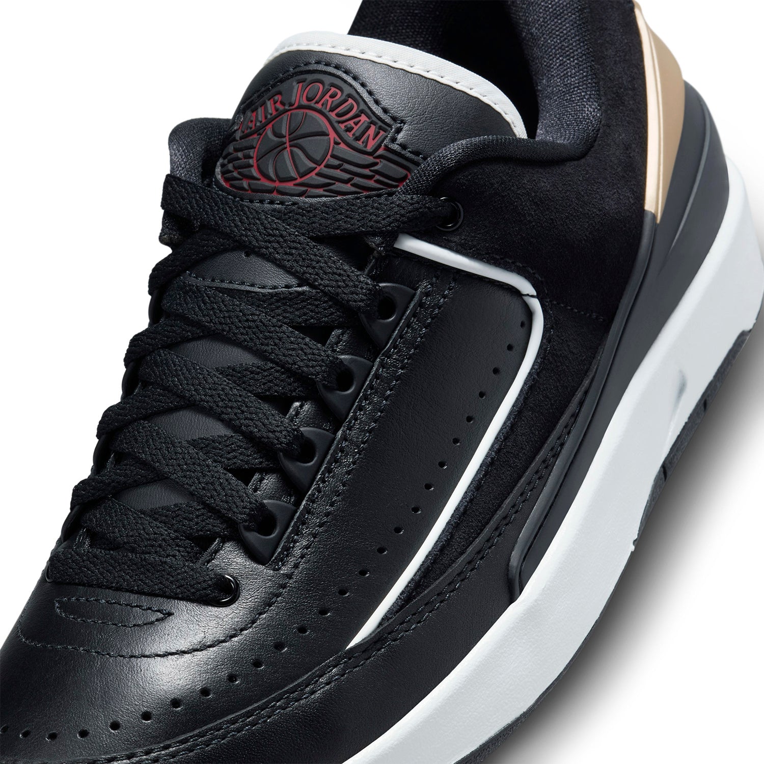 Zapatillas Nike Mujer Air Jordan 2 Retro Low Negro