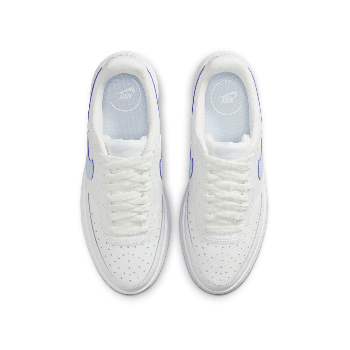 Zapatillas Nike Mujer Court Vision Alta Blanco