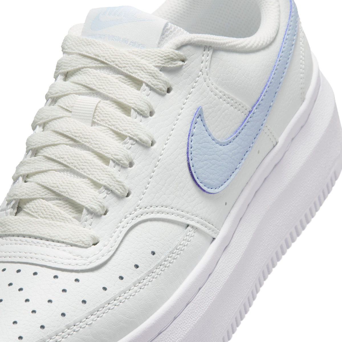 Zapatillas Nike Mujer Court Vision Alta Blanco
