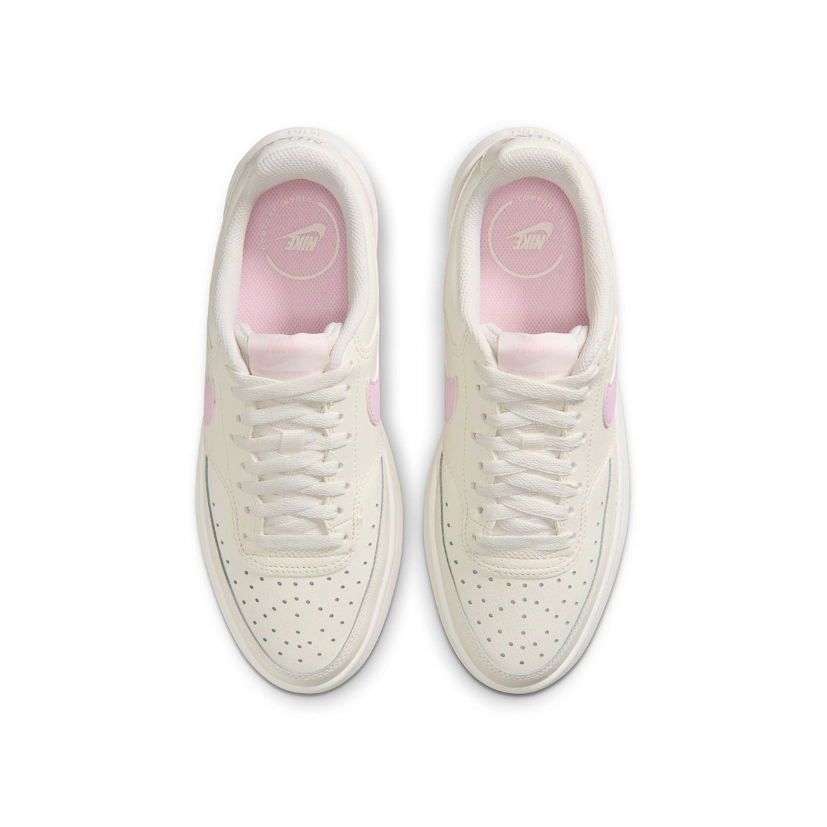Zapatillas Nike Mujer Court Vision Alta Blanco