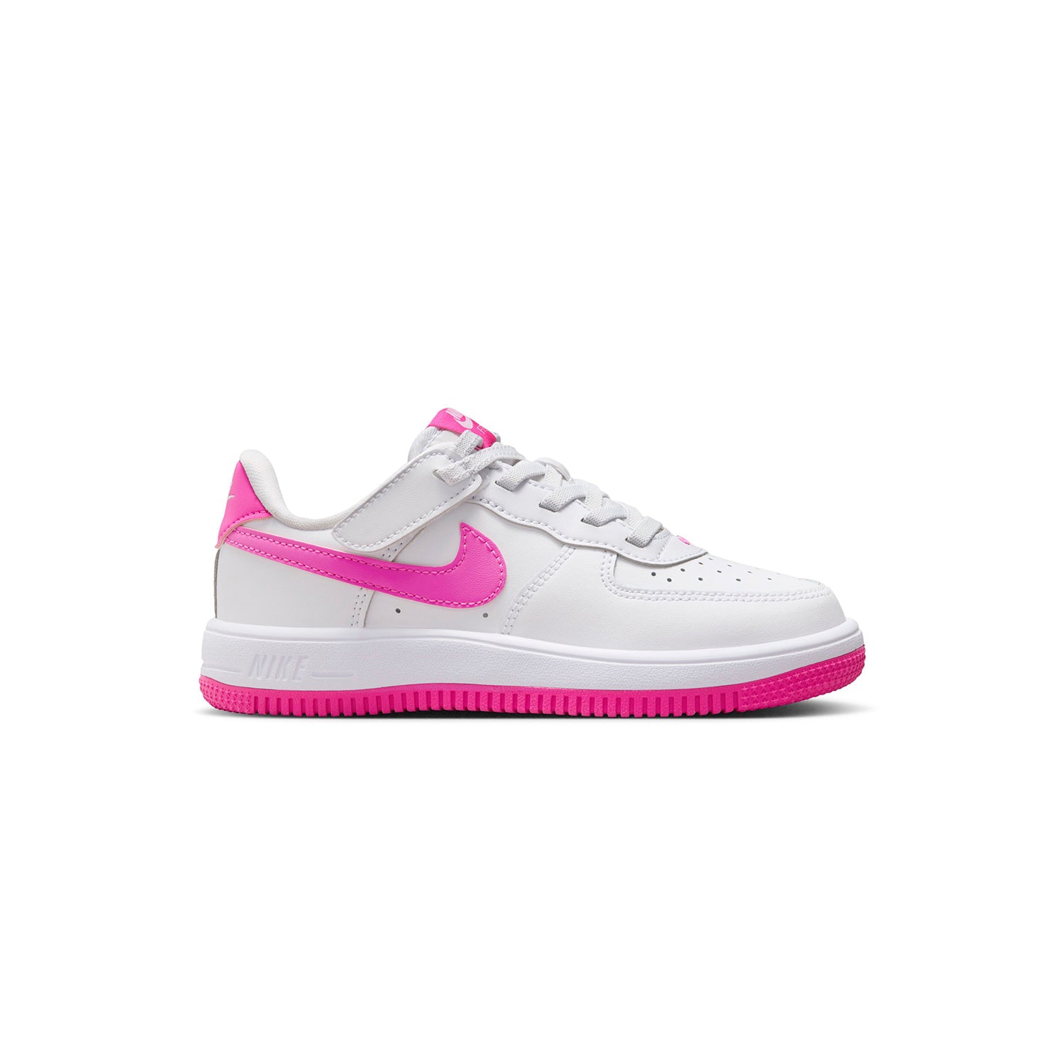 Zapatillas Nike Pre Escolar Force 1 Low EasyOn Blanco