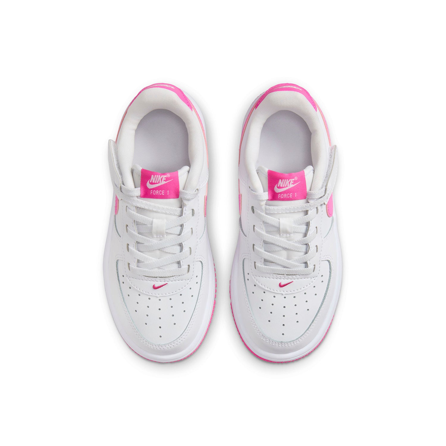 Zapatillas Nike Pre Escolar Force 1 Low EasyOn Blanco