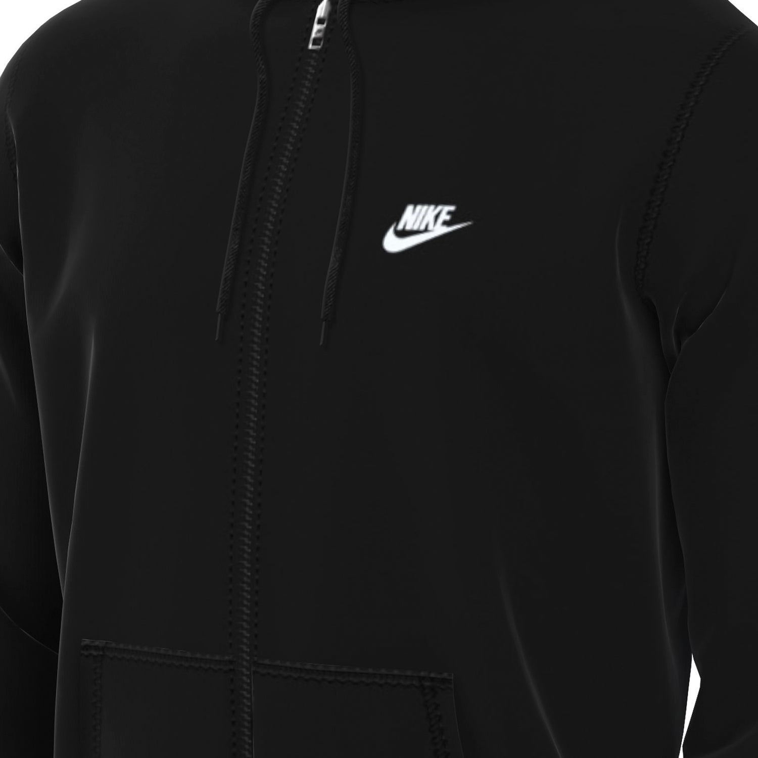 Casaca Urbano Hombre Nike Club Ft F color Negro Para uso diario - código Fn3884-010