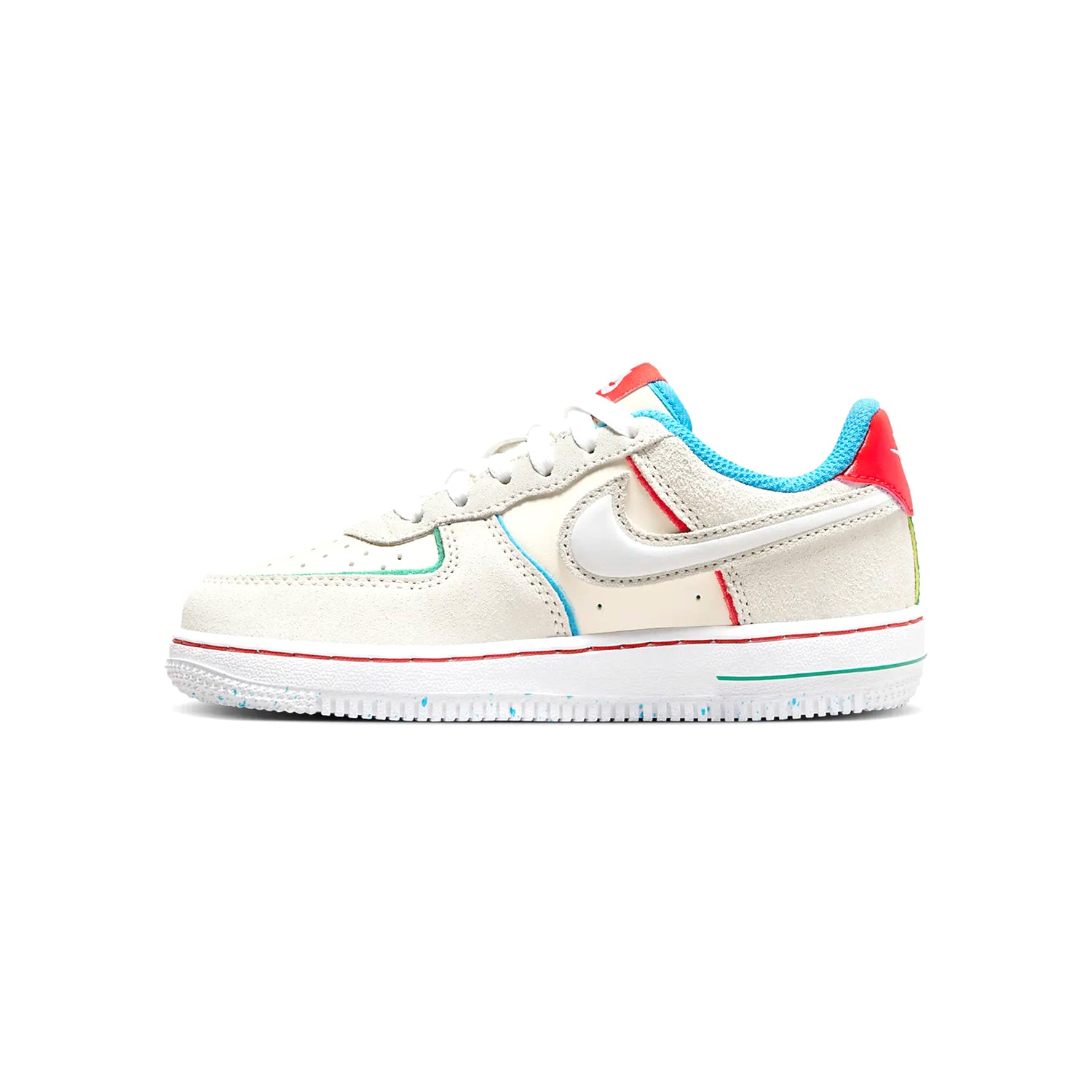 Zapatillas Nike Pre Escolar Air Force 1 LV8 2 Blanco