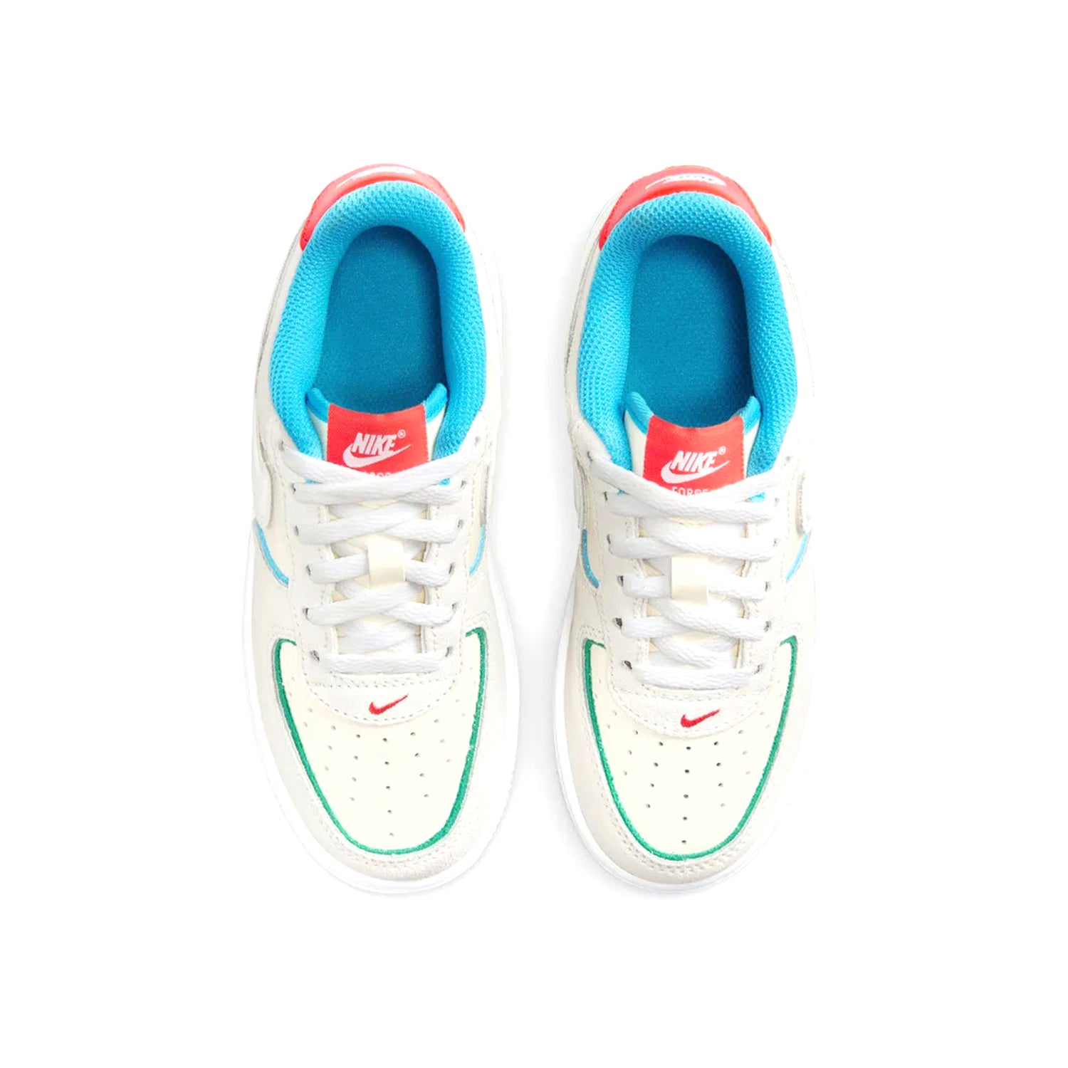 Zapatillas Nike Pre Escolar Air Force 1 LV8 2 Blanco