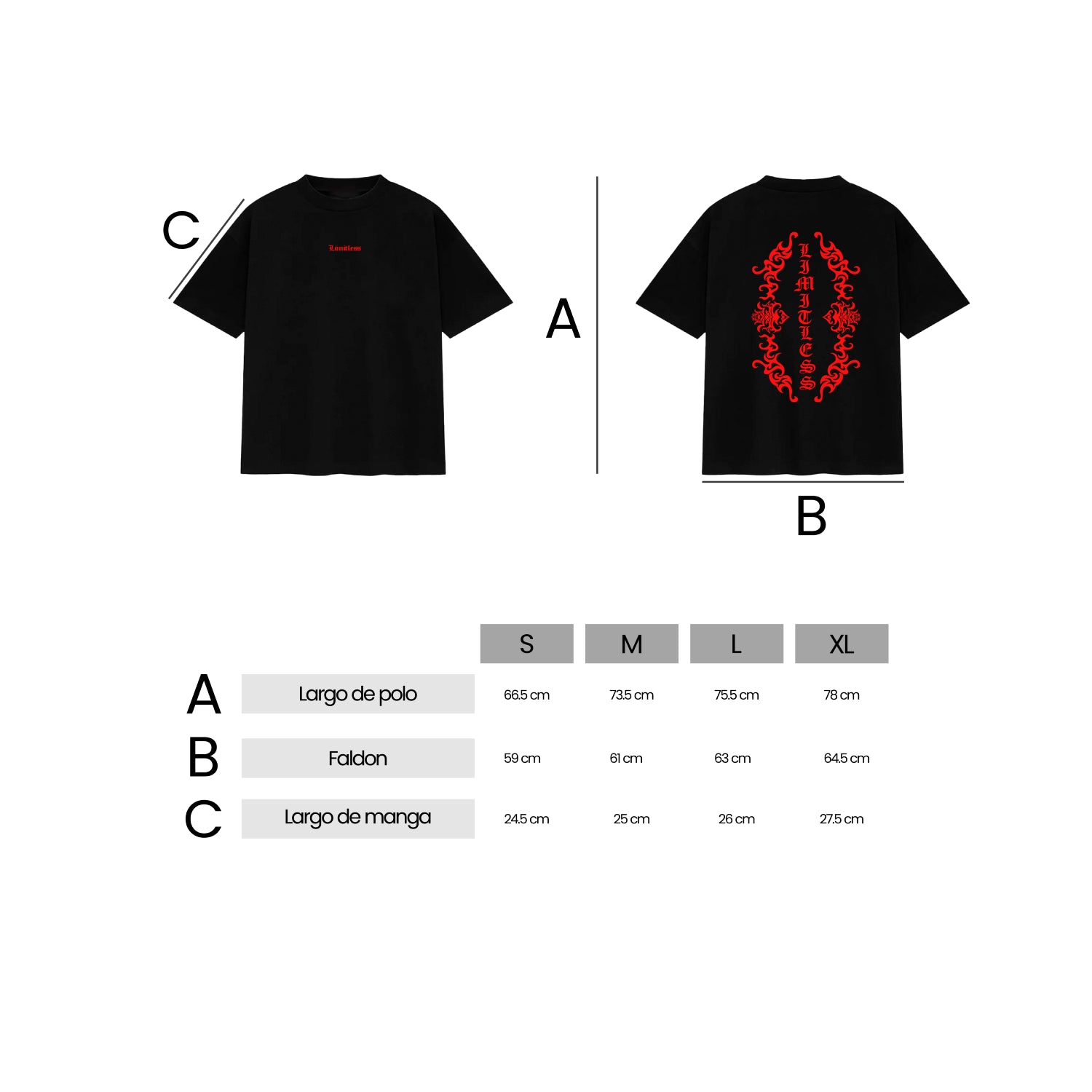 Polos Urbano Unisex Limitless T-Shirt Holy Shirt Black Edition color Negro Tienda oficial - código Lhsbe S-Xl