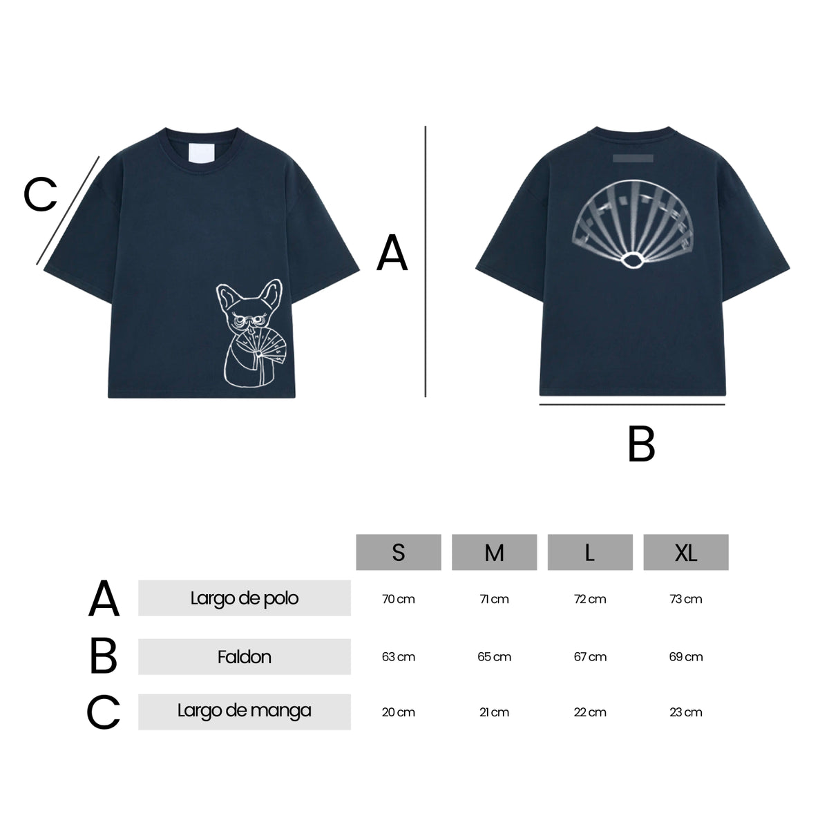 Polo Unisex Limitless Dog Over Azul