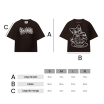 Polos Urbano Unisex Limitless T-Shirt Chocolate Dog Over