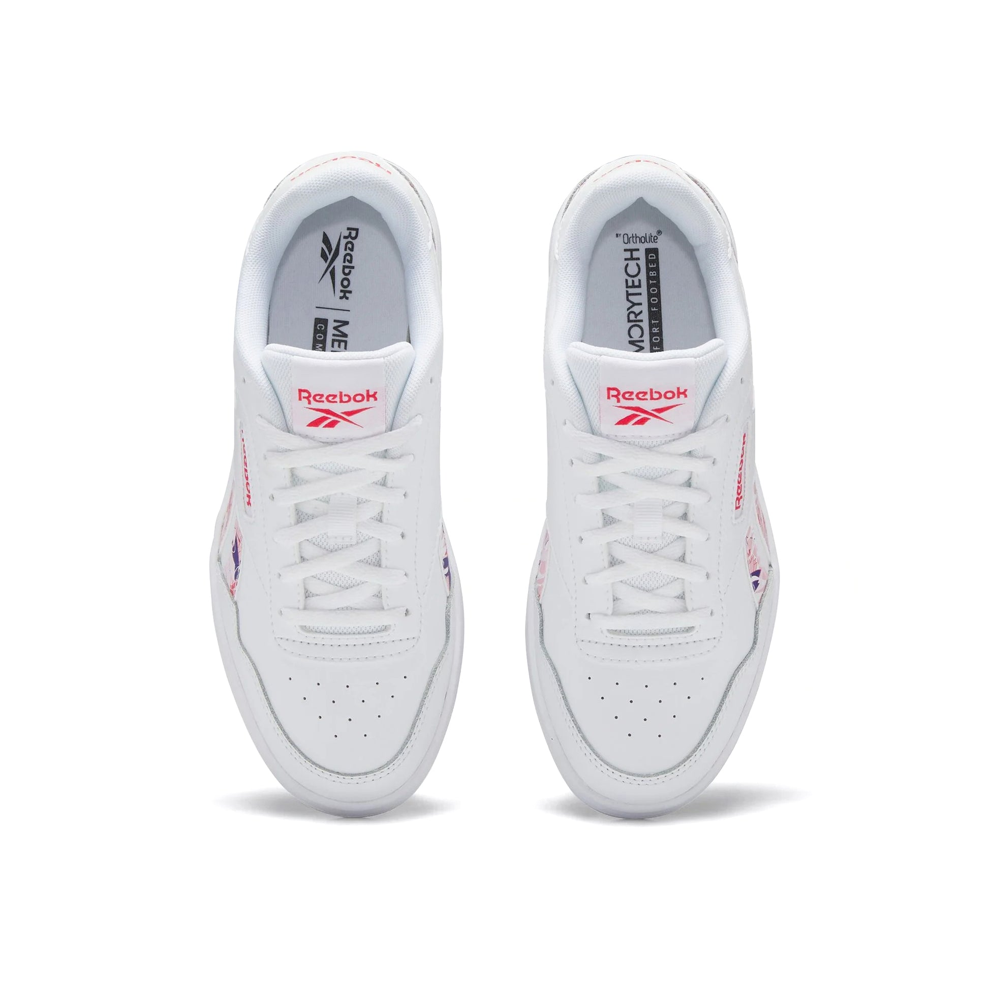 Reebok Zapatilla Urbana Mujer Court Advance Tornasolado blanco