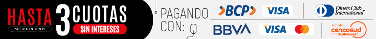 Paga en 3 cuotas sin intereses