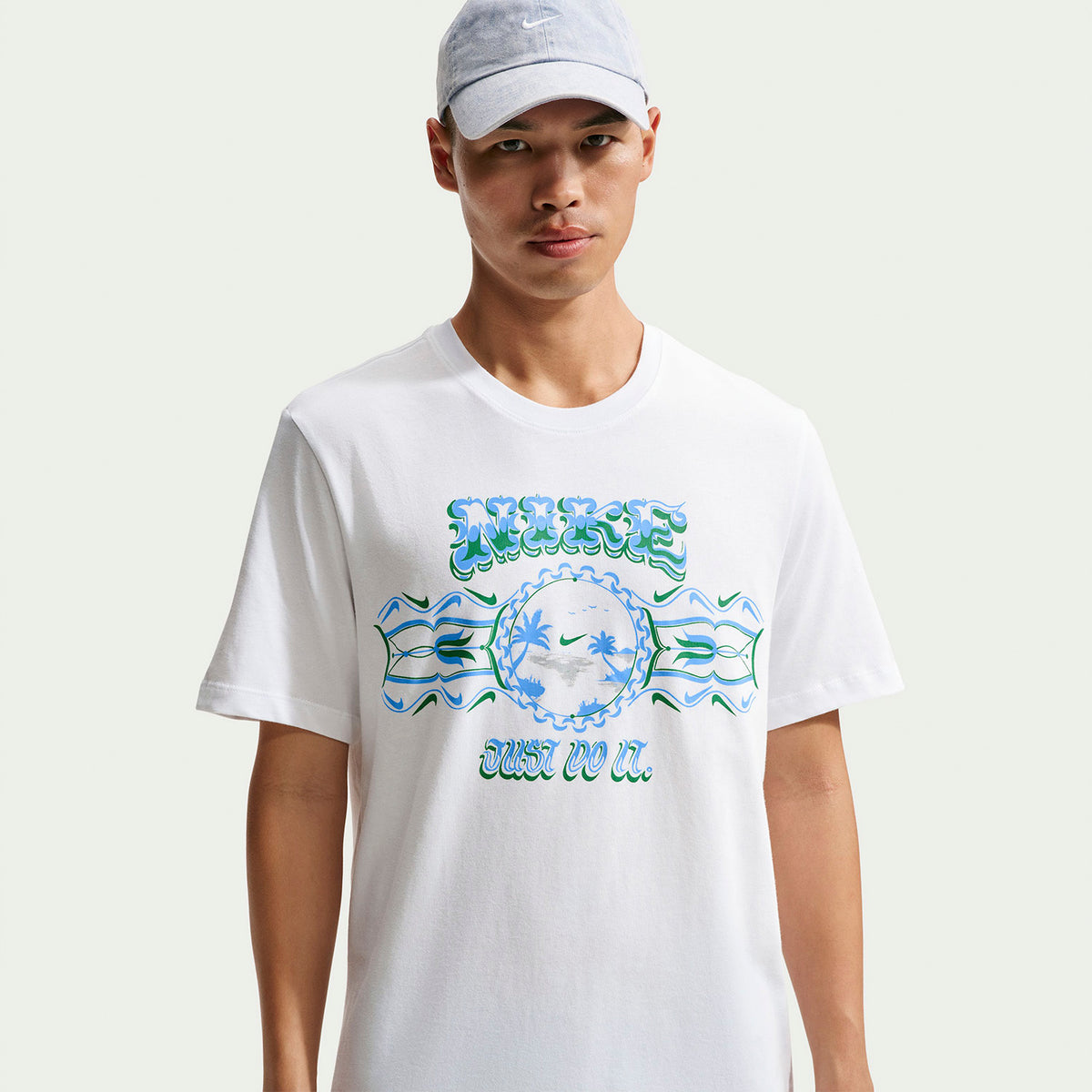 Polos Urbano Unisex Nike U NsTee Std Palm Tree Jdi