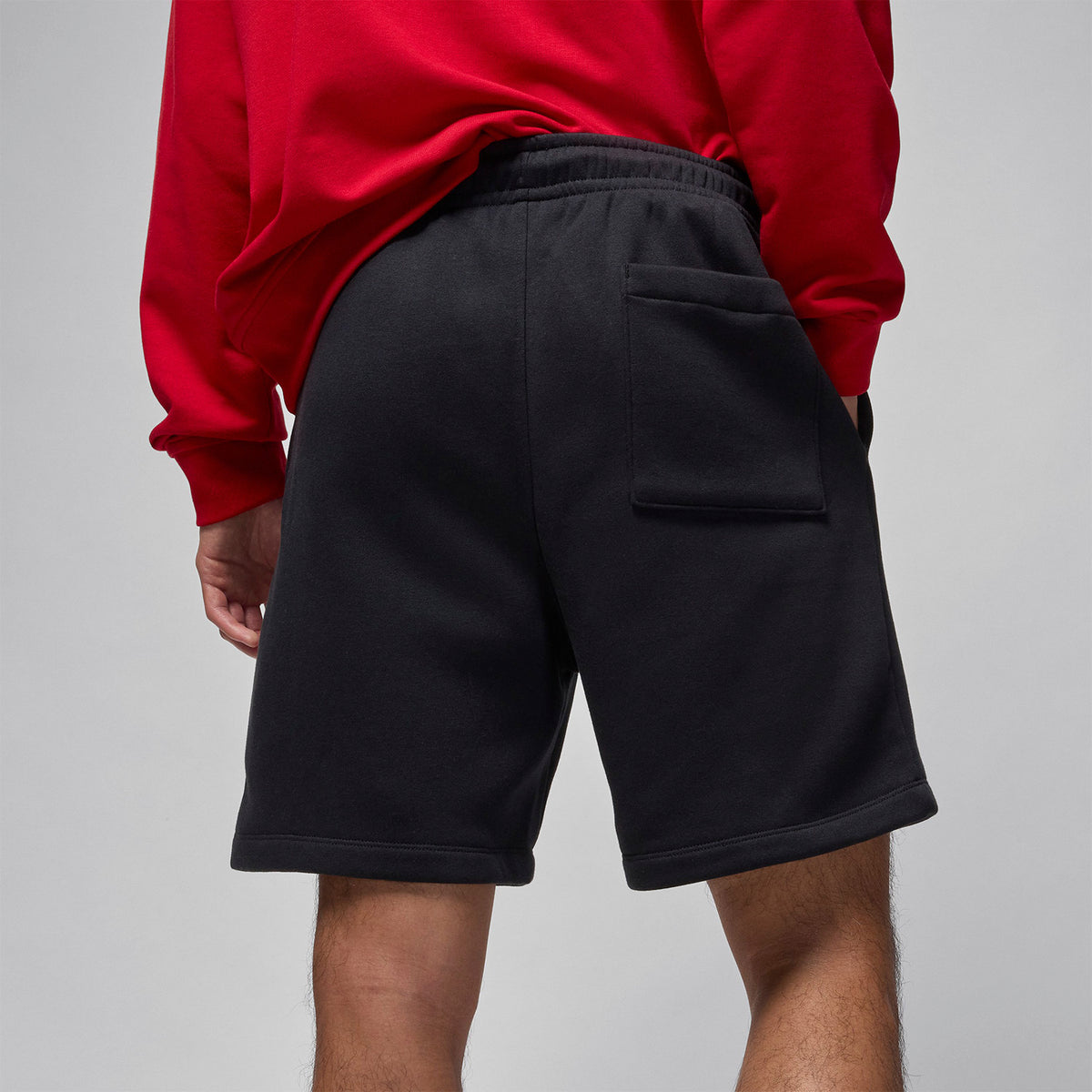 Short Nike Hombre Jumpman Fleece Negro