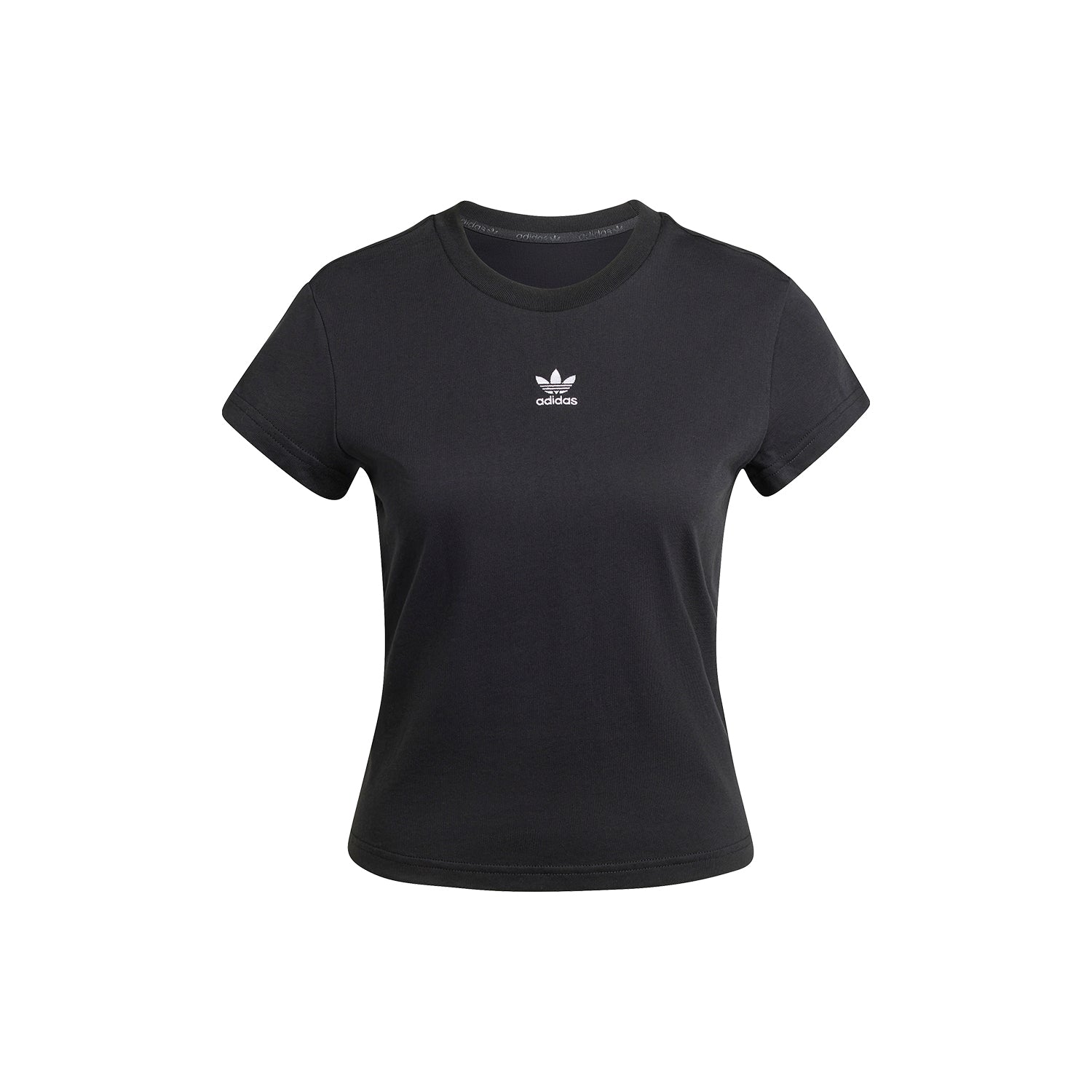 Polos Originals Mujer Adidas Ess Slim Tee color Negro - código Iw5707