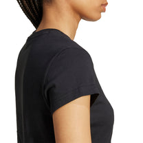 Polos Originals Mujer Adidas Ess Slim Tee color Negro Prendas Lifestyle - código Iw5707