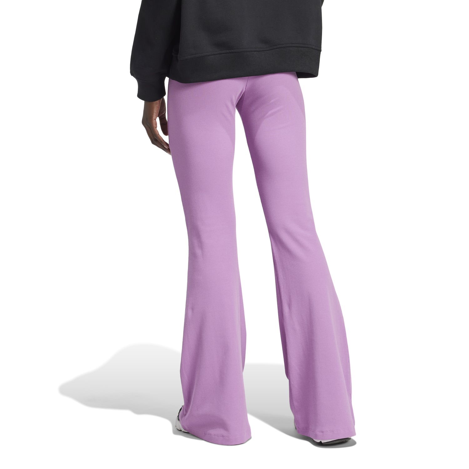 Leggins Originals Mujer Adidas Ess Fl Leggings color Morado Moda Urbana - código Iy9672