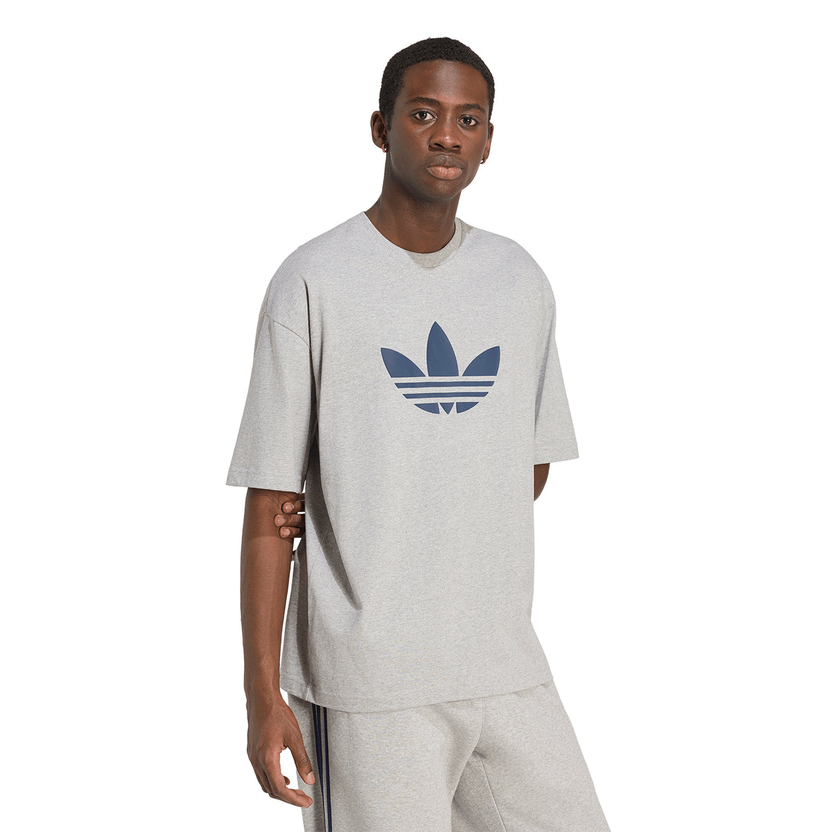 Polo Adidas Hombre Adicolor Trefoil Gris
