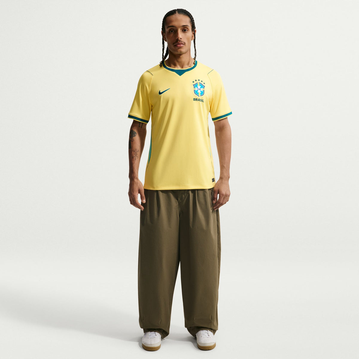 Camiseta Local Brasil 26 Nike Stadium