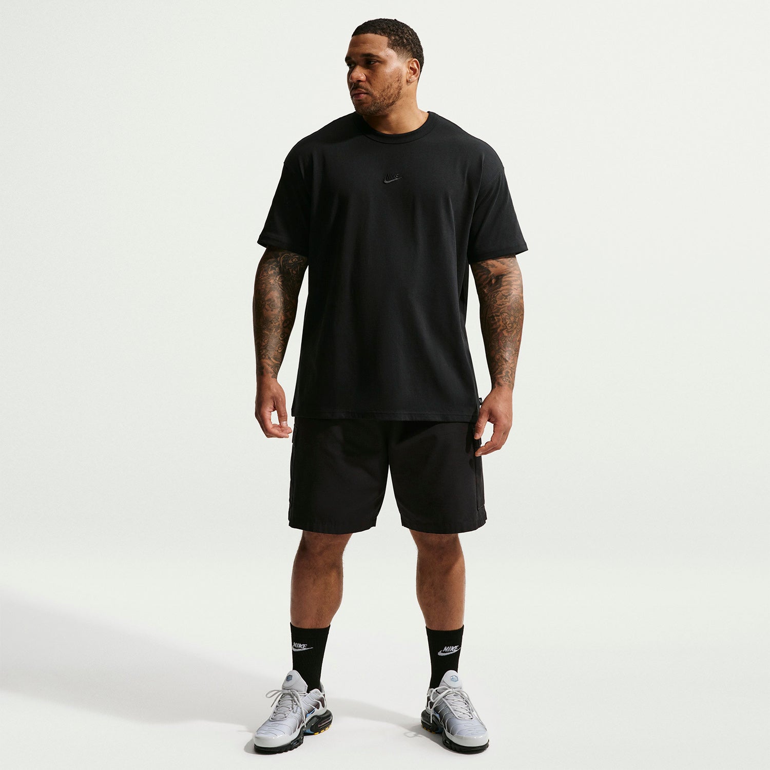 Camiseta Nike Hombre Sportswear Negro
