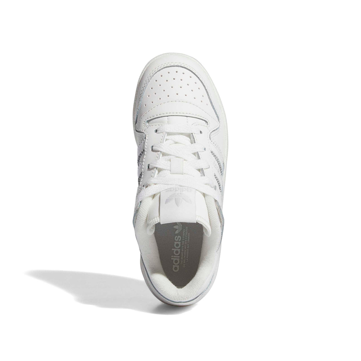 Zapatillas Adidas Pre Escolar Forum Low CL Blanco