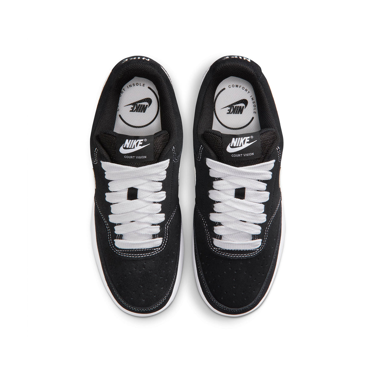Zapatillas Nike Mujer Court Vision Low Negro
