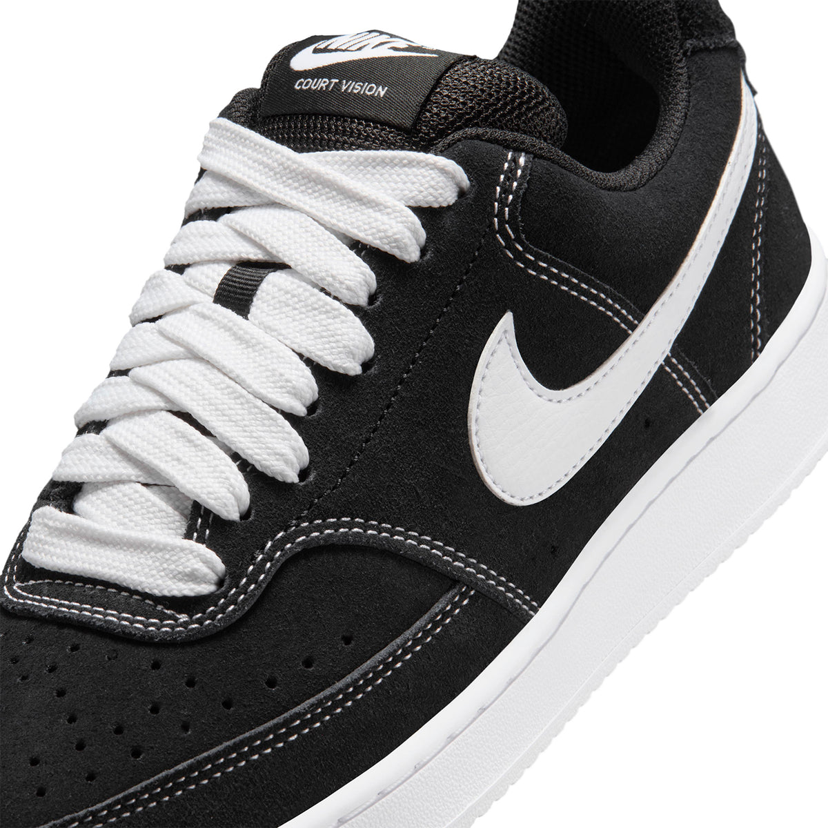 Zapatillas Nike Mujer Court Vision Low Negro